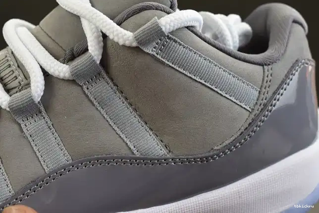 Rep TBkick 11 Air Low Jordan Cool Grey 528895-003 0427